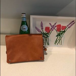 Tan Crossbody/Clutch